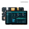 7 Inch TFT LCD Display 1024x600 QDA18 Driver Parallel RGB 24-bit All Viewing Angle Transmissive LCD Module