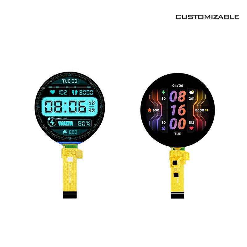1.8 Inch 360360 QSPI TFT LCD Display Module ST77916 Driver 262K All View Angle A-Si TFT Square Screen