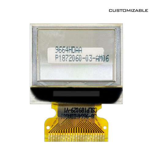 0.95 Inch Small OLED Display Panel 23 Pin SSD1331 Mini OLED Screen 96x64 SPI I2C Micro Small OLED LCD Display Screen Type PMOLED
