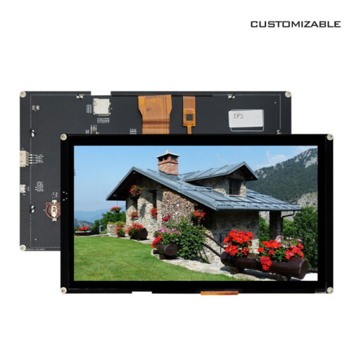 BOE 10.1 Inch IPS LCD Display 1024x600 QDA18 Driver Parallel RGB 24-bit All Viewing Angle Transmissive Module