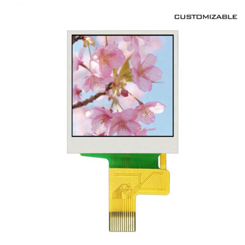 1.3 Inch 240x240 TFT LCD Display Screen ST7789T3 1224 PIN Insert Welding MIPI SPI RGB Iron Frame LCD Modules