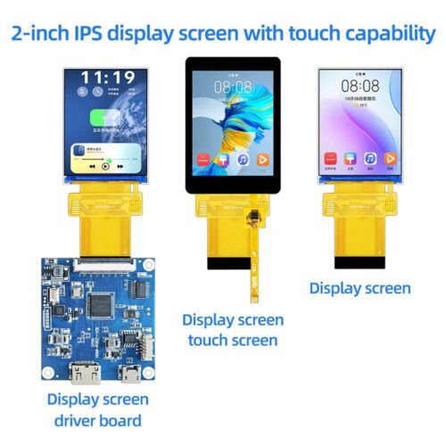 2 Inch TFT IPS LCD Capacitive Touch Panel Module Optional 480x640 MCUSPI Interface Resolution Display Screen Driver Board