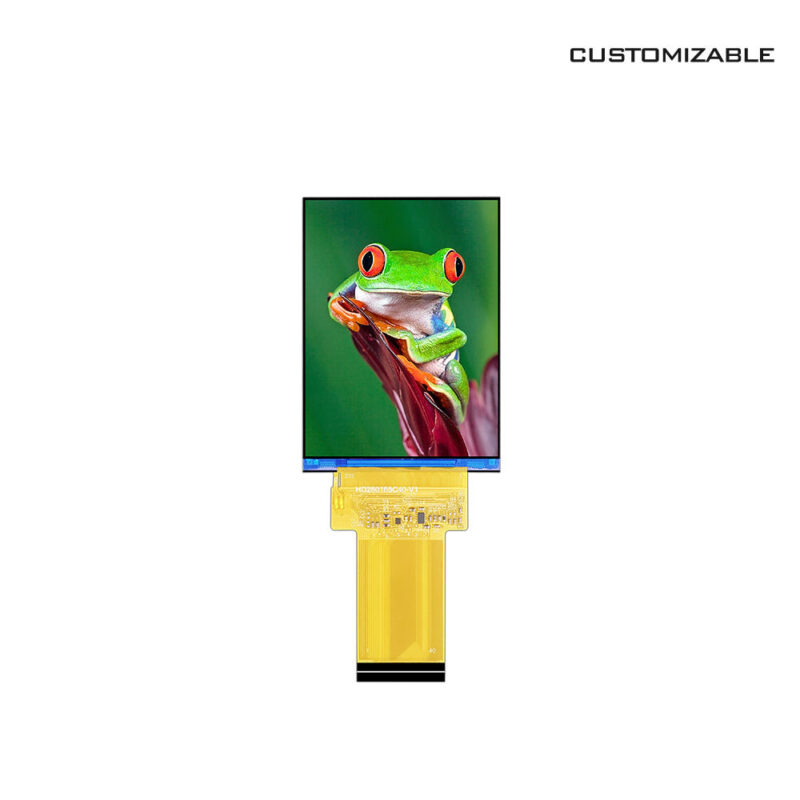 2.8 Inch Square TFT LCD 480x640 RGB AXS15260