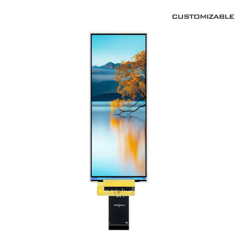BOE 6.2 Inch 480x1280 SPI3W+RGB18BIT TFT LCD Display Module JD9265T Driver 16.7M All View Angle A-Si Screen