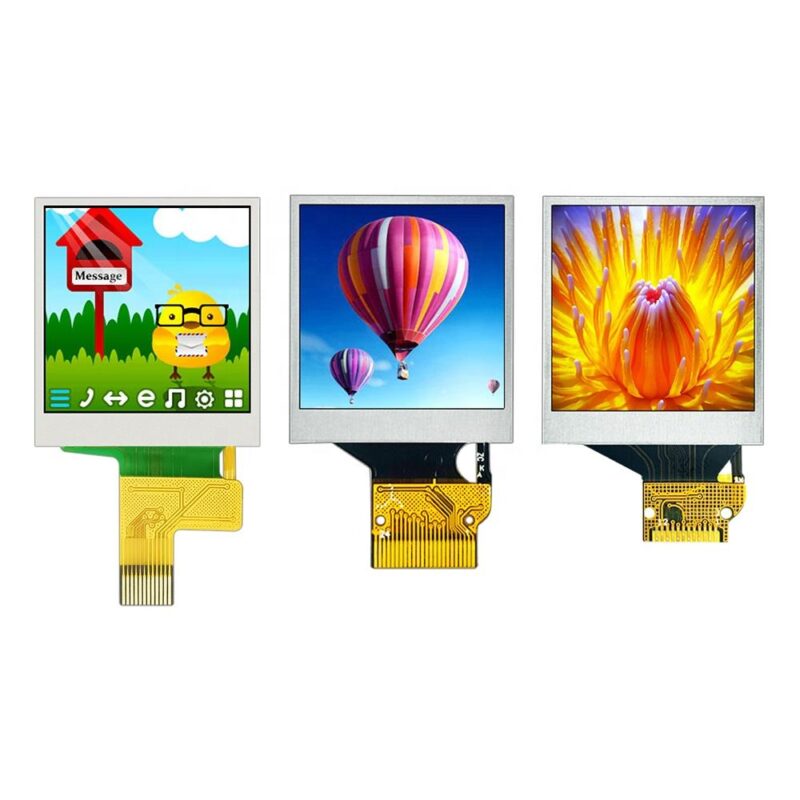 1.3 Inch 240x240 TFT LCD Display Screen ST7789T3 1224 PIN Insert Welding MIPI SPI RGB Iron Frame LCD Modules