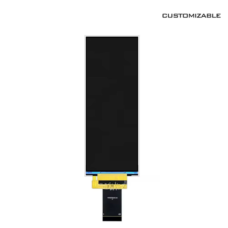 BOE 6.2 Inch 480x1280 SPI3W+RGB18BIT TFT LCD Display Module JD9265T Driver 16.7M All View Angle A-Si Screen