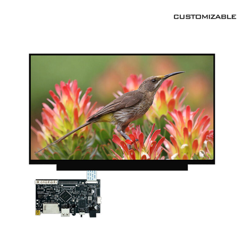 13.3 Inch 19201080 EDP1.3 A-Si TFT LCD Module Full HD 262K 72% Color Gamut Low Reflection Laptop Display