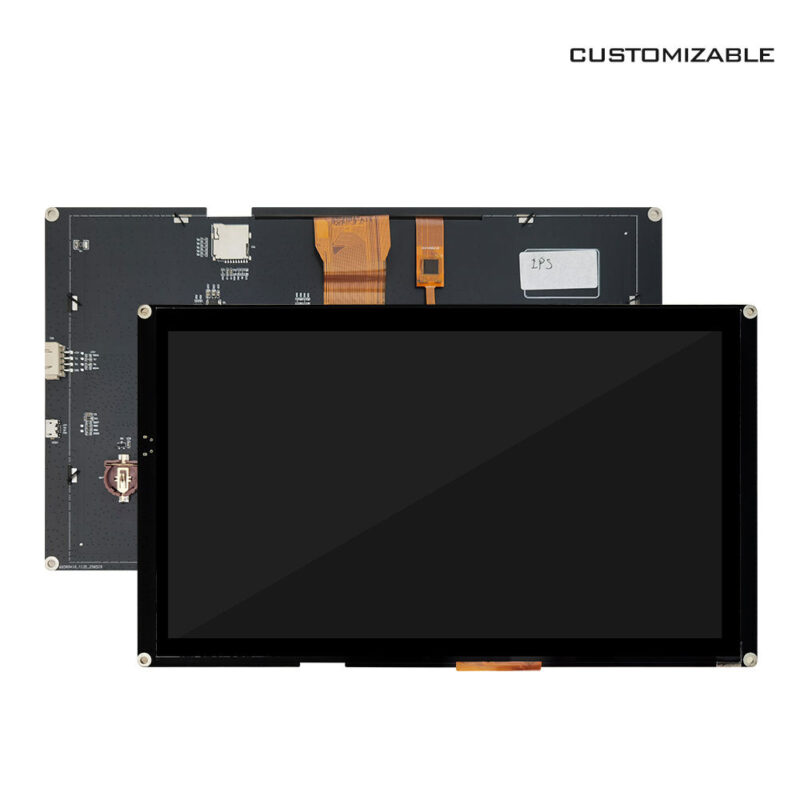 BOE 10.1 Inch IPS LCD Display 1024x600 QDA18 Driver Parallel RGB 24-bit All Viewing Angle Transmissive Module