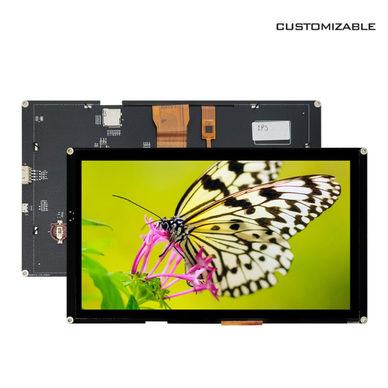 BOE 10.1 Inch IPS LCD Display 1024x600 QDA18 Driver Parallel RGB 24-bit All Viewing Angle Transmissive Module