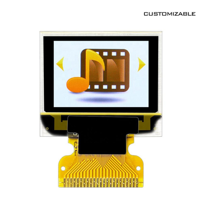 0.95 Inch Small OLED Display Panel 23 Pin SSD1331 Mini OLED Screen 96x64 SPI I2C Micro Small OLED LCD Display Screen Type PMOLED