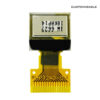 H71d99eba4b724213a2bbffc747b175f00 0.42 Inch PMOLED Monochrome 72x40 Resolution SSD1315 Driver IC 4-wire SPII2C Interface Low Energy Consumption Passive E-Paper