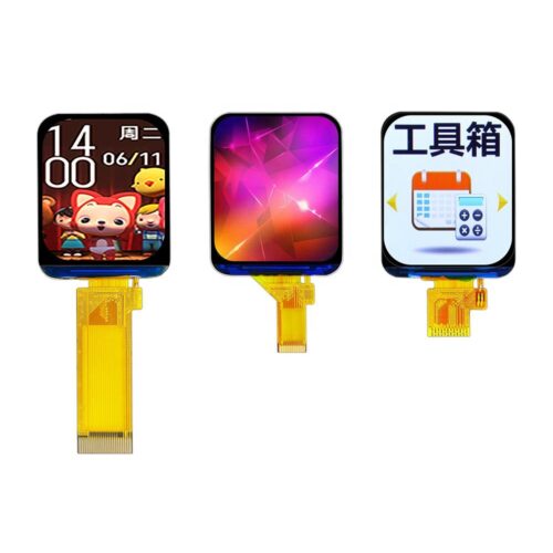 1.69 1.7 240x280 IPS Color TFT LCD Display Panel for Smart Watches 1224 Pin 240280 Lcd Screen Module with ST7789 Driver IC