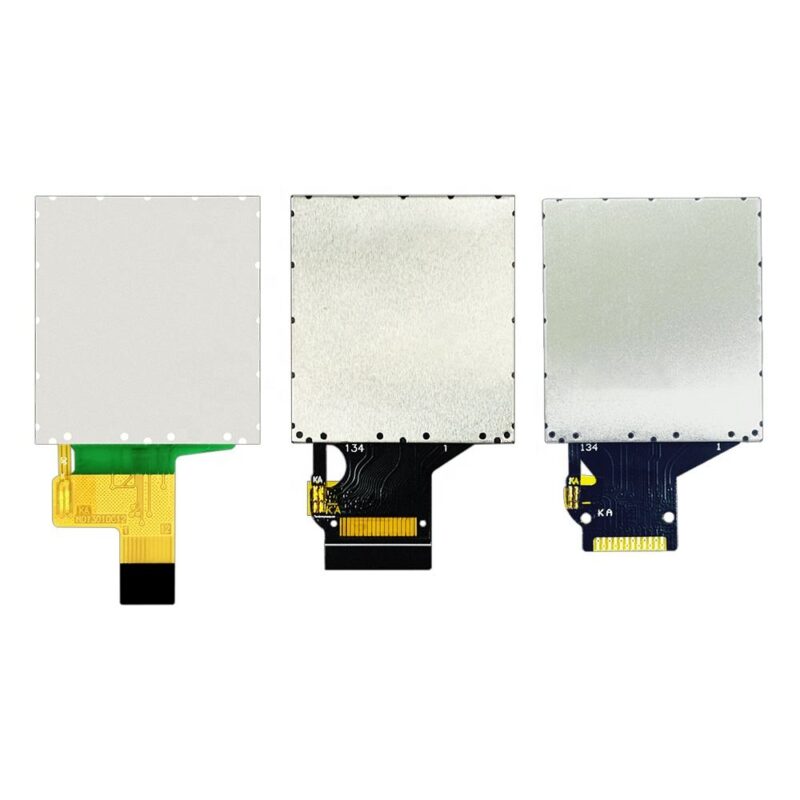 1.3 Inch 240x240 TFT LCD Display Screen ST7789T3 1224 PIN Insert Welding MIPI SPI RGB Iron Frame LCD Modules