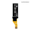 H80b3c8f3abea45cebdefee19cc244724S 0.91 Inch Monochrome PMOLED Display Panel with SSD1306 Driver IC 128x32 Resolution 4-wire SPII2C Interface 132 Duty Cycle
