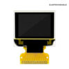 0.95 Inch Small OLED Display Panel 23 Pin SSD1331 Mini OLED Screen 96x64 SPI I2C Micro Small OLED LCD Display Screen Type PMOLED