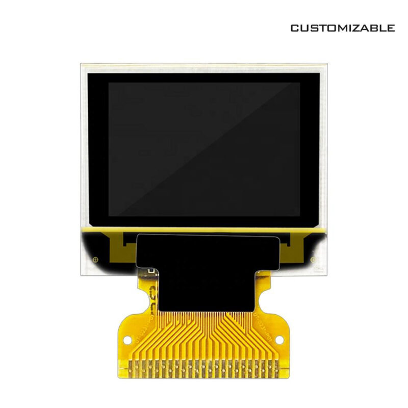 0.95 Inch Small OLED Display Panel 23 Pin SSD1331 Mini OLED Screen 96x64 SPI I2C Micro Small OLED LCD Display Screen Type PMOLED
