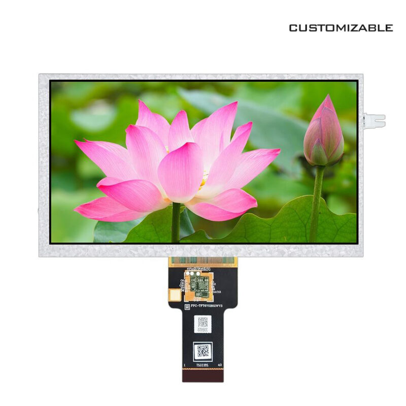 6.75 TFT LCD Display with Touch Screen 6.8 LVDS RGB MIPI Interface 1024x600 Resolution Product Category LCD Modules