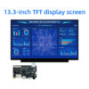 13.3 Inch 19201080 EDP1.3 A-Si TFT LCD Module Full HD 262K 72% Color Gamut Low Reflection Laptop Display