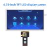 6.75 TFT LCD Display with Touch Screen 6.8 LVDS RGB MIPI Interface 1024x600 Resolution Product Category LCD Modules