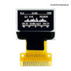 0.49 Inch Mini PMOLED Monochrome Display 64x32 Resolution SSD1306 Driver 4-wire SPII2C Interface