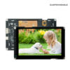 5-inch STN Smart Central Control Serial Port Touch Screen Embedded System Control Panel 800x480 Resolution 300 Nit Brightness