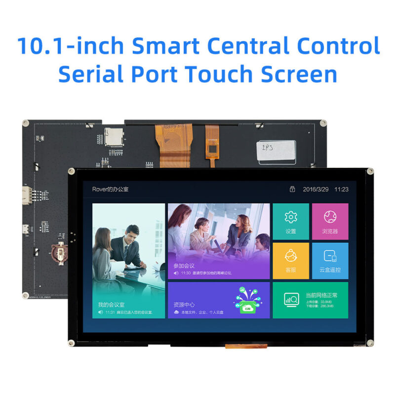 BOE 10.1 Inch IPS LCD Display 1024x600 QDA18 Driver Parallel RGB 24-bit All Viewing Angle Transmissive Module