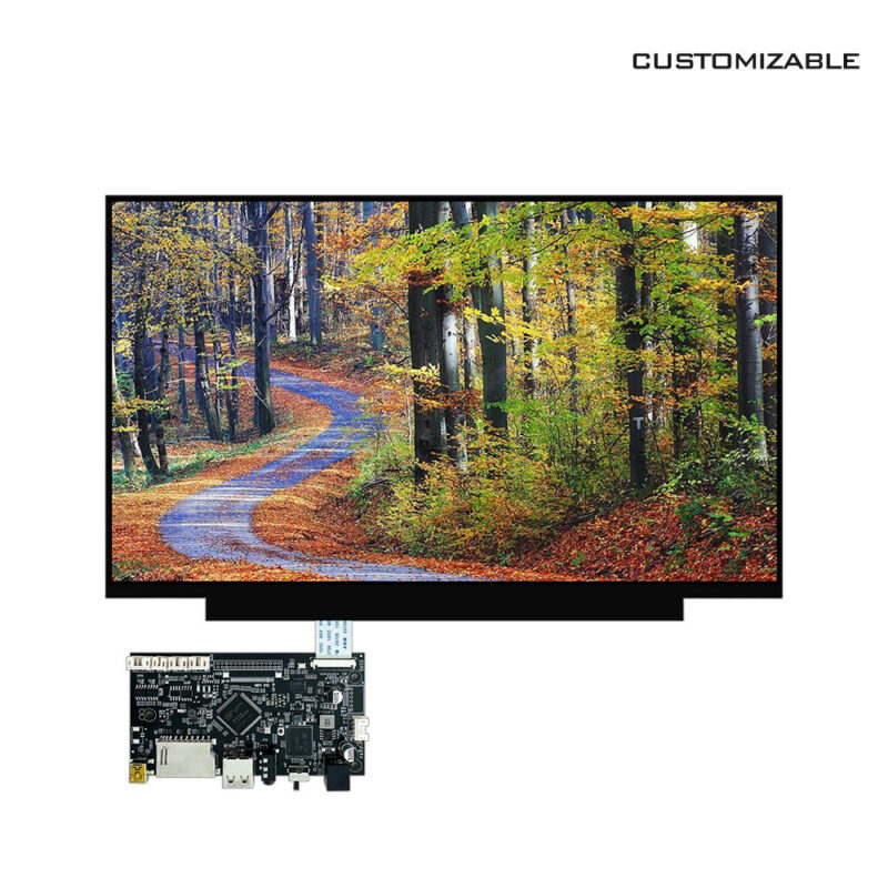 13.3 Inch 19201080 EDP1.3 A-Si TFT LCD Module Full HD 262K 72% Color Gamut Low Reflection Laptop Display