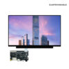 13.3 Inch 19201080 EDP1.3 A-Si TFT LCD Module Full HD 262K 72% Color Gamut Low Reflection Laptop Display