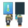 2.4 Inch AMOLED Display Screen 2.4Small IPS Touch LCD Modules with 450x600 MIPI MCU SPI RGB