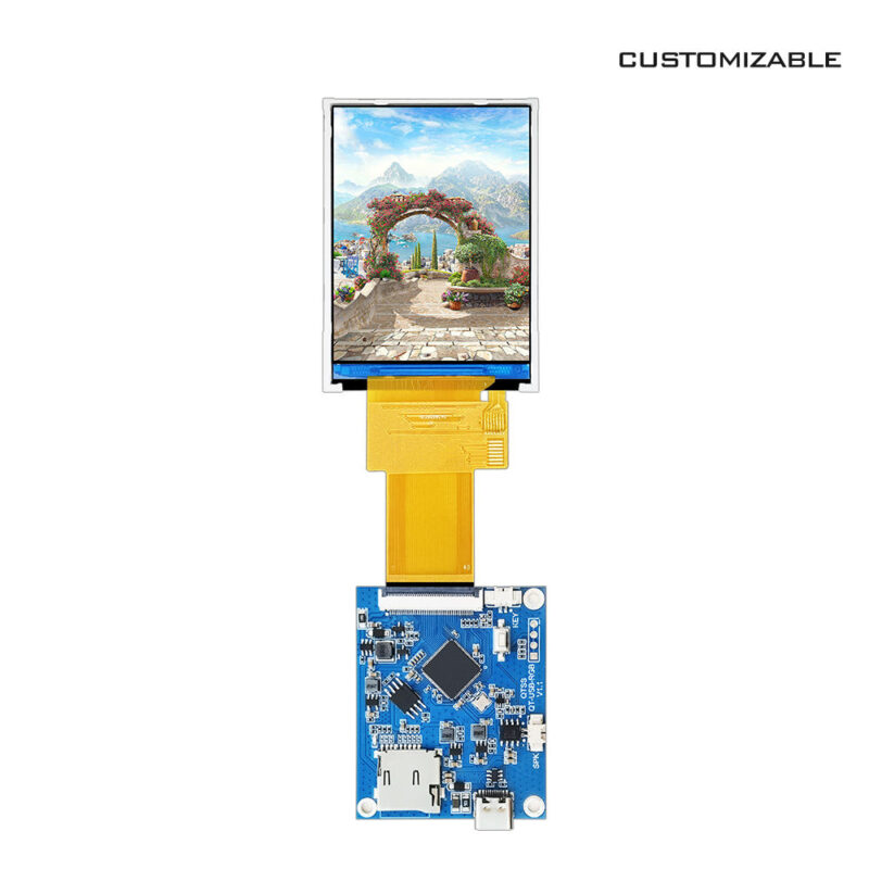 2.8-inch TFT Touch Screen Playback Board IPS Display 480x640 Resolution Supports External Memory Card High Brightness for