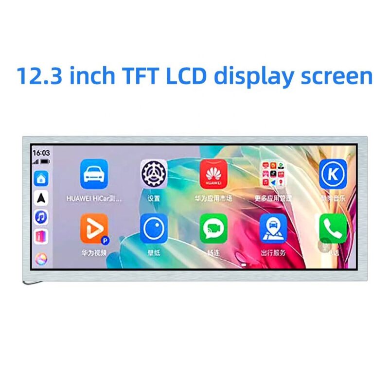 12.3 Inch IPS TFT LCD Monitor Display 1920720 Resolution LVDS Industrial Screen 12.3 TFT LCD Module LCD Modules