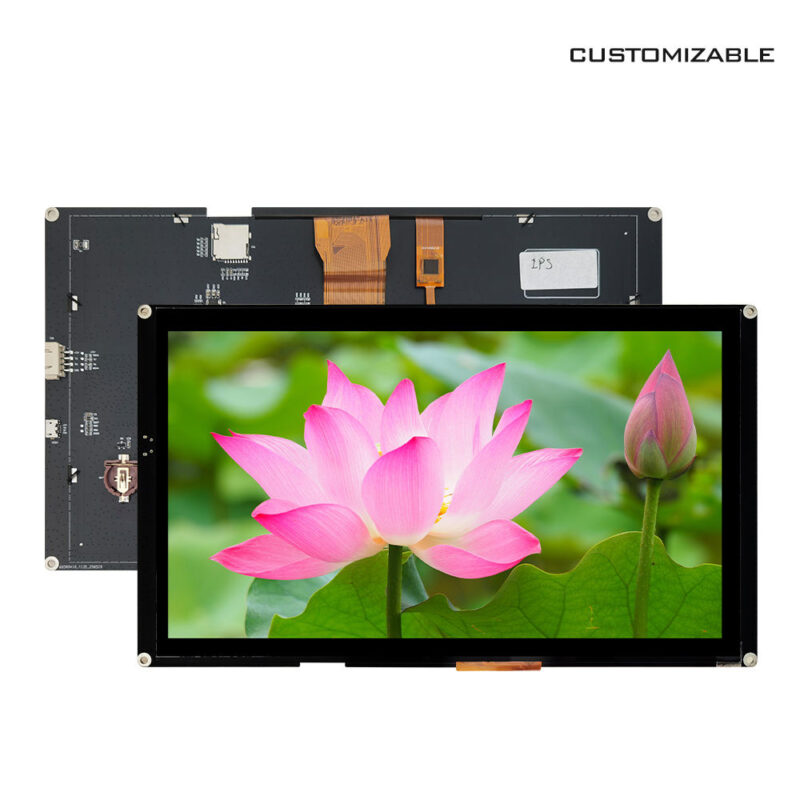 BOE 10.1 Inch IPS LCD Display 1024x600 QDA18 Driver Parallel RGB 24-bit All Viewing Angle Transmissive Module