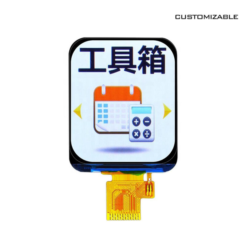1.69 1.7 240x280 IPS Color TFT LCD Display Panel for Smart Watches 1224 Pin 240280 Lcd Screen Module with ST7789 Driver IC