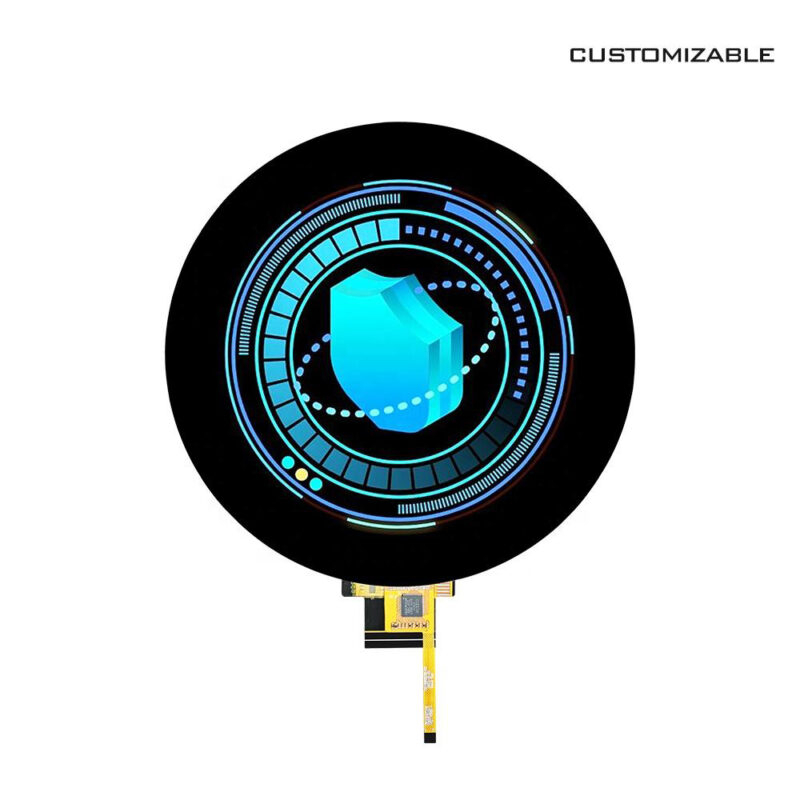 4.0 Inch Round TFT LCD 720720 3WSPI+RGB18BIT NV3052C With Playback Board