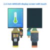 2.4 Inch AMOLED Display Screen 2.4Small IPS Touch LCD Modules with 450x600 MIPI MCU SPI RGB