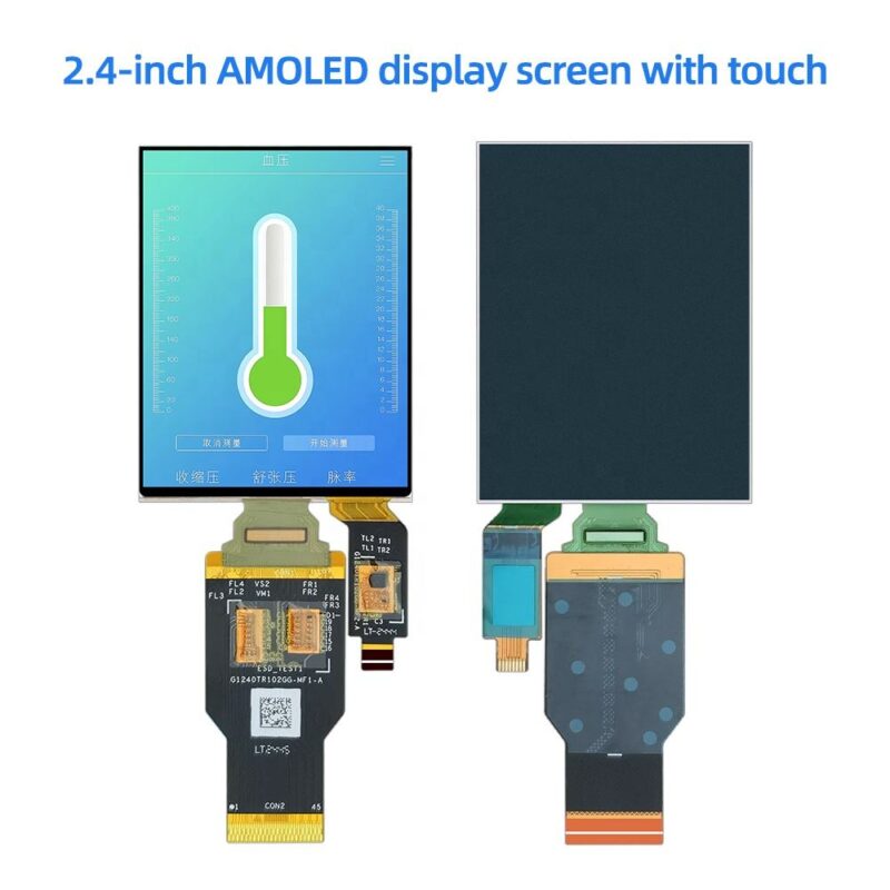 2.4 Inch AMOLED Display Screen 2.4Small IPS Touch LCD Modules with 450x600 MIPI MCU SPI RGB