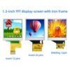 1.3 Inch 240x240 TFT LCD Display Screen ST7789T3 1224 PIN Insert Welding MIPI SPI RGB Iron Frame LCD Modules