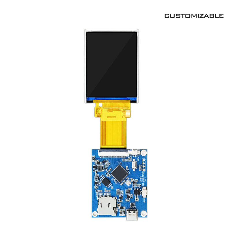 2.4 Inch Square TFT LCD 480640 MCUSPI ST7701S With Playback Board
